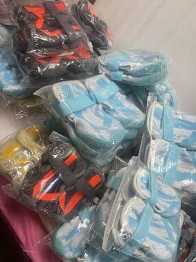 NWT Bundle of 10 Dog Shoes Mix Sizes and Colors